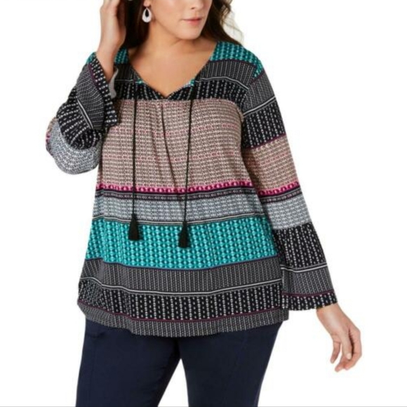 Style & Co Plus Size Women's Shirt Top - Size 0X - Picture 1 of 7